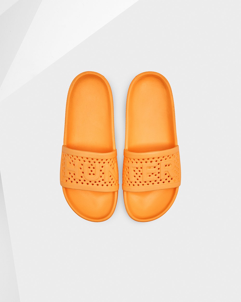 Chinelos Hunter Feminina Laranja - Original Lightweight Moulded - 12BWOYQLE